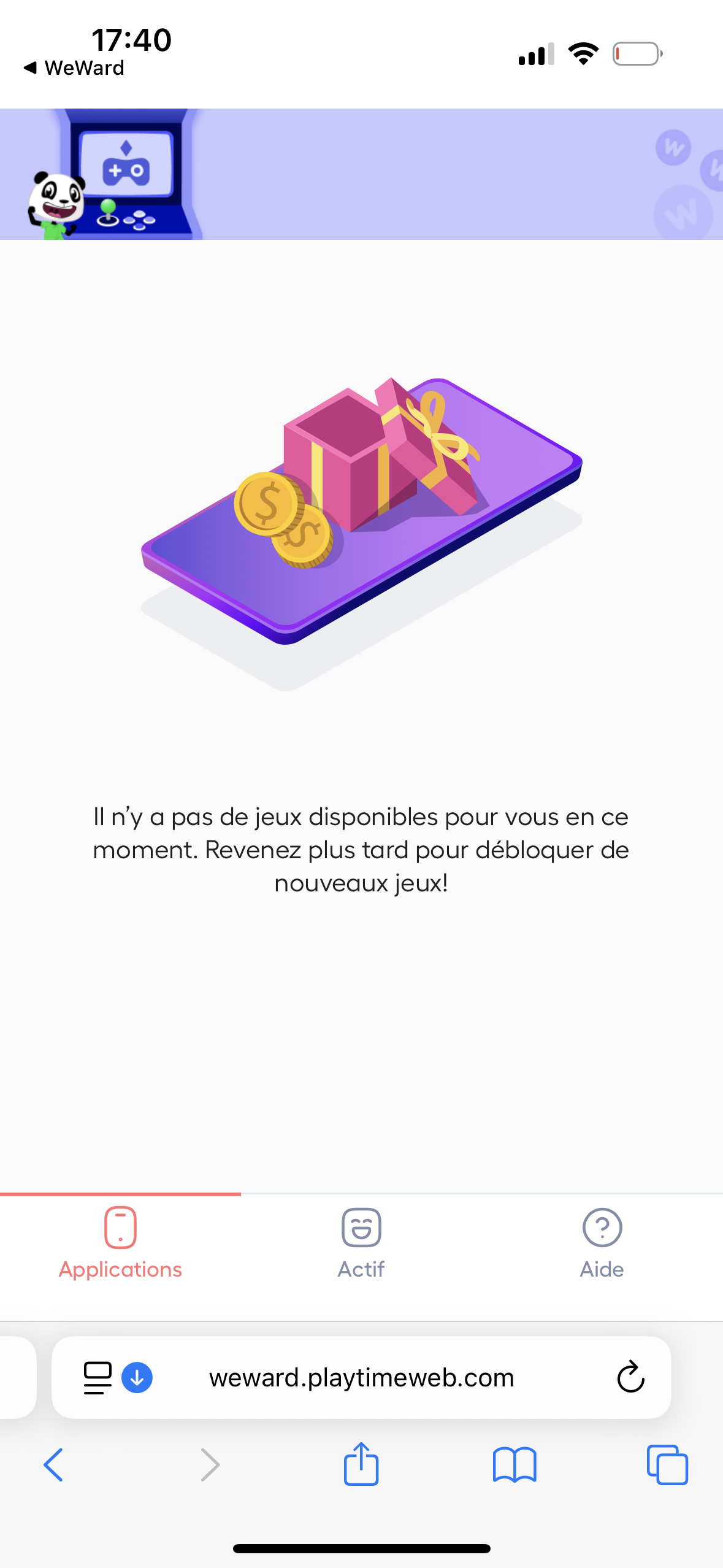 Play to Earn — étape 1