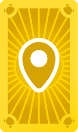Gold card back